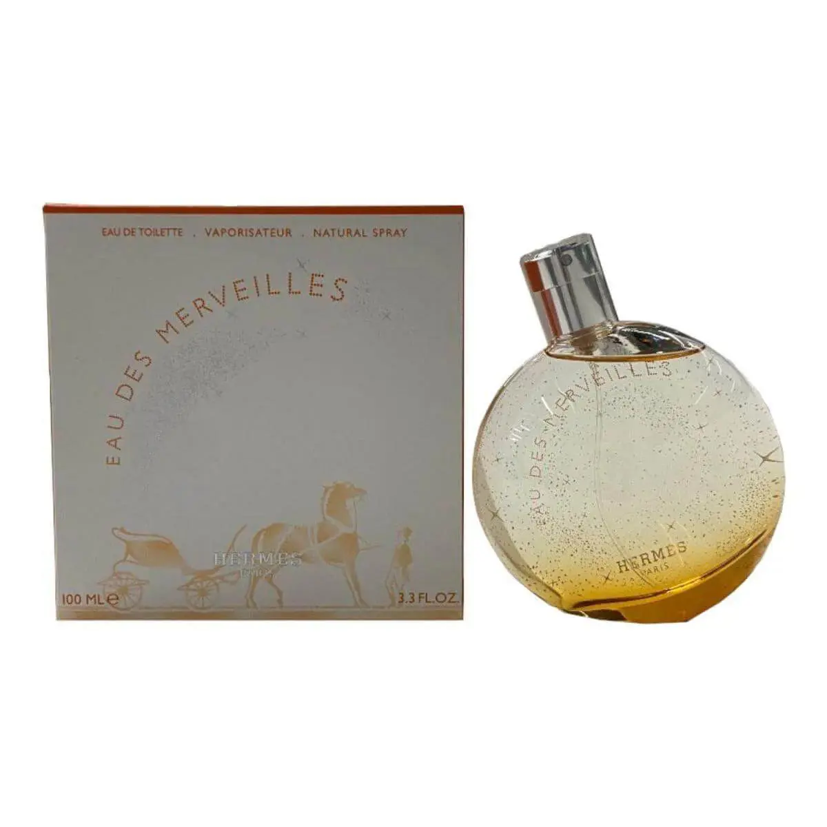 Eau Des Merveilles by Hermes For Women Edt 3.3 / 3.4 oz