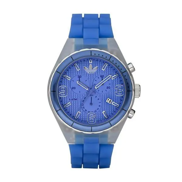 Adidas Cambridge Royal Blue Dial and Silicone Band Chronograph WATCH-ADH2532