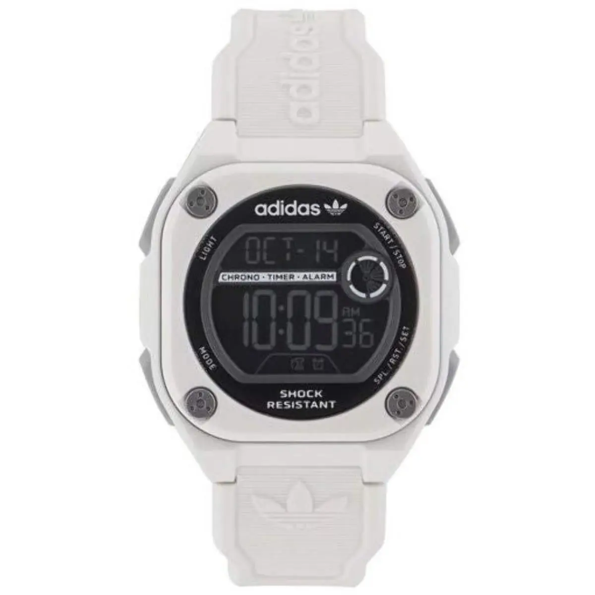 AOST23062 Men`s Street City Tech Two Shock Resistant Digital 45mm Watch by Adidas