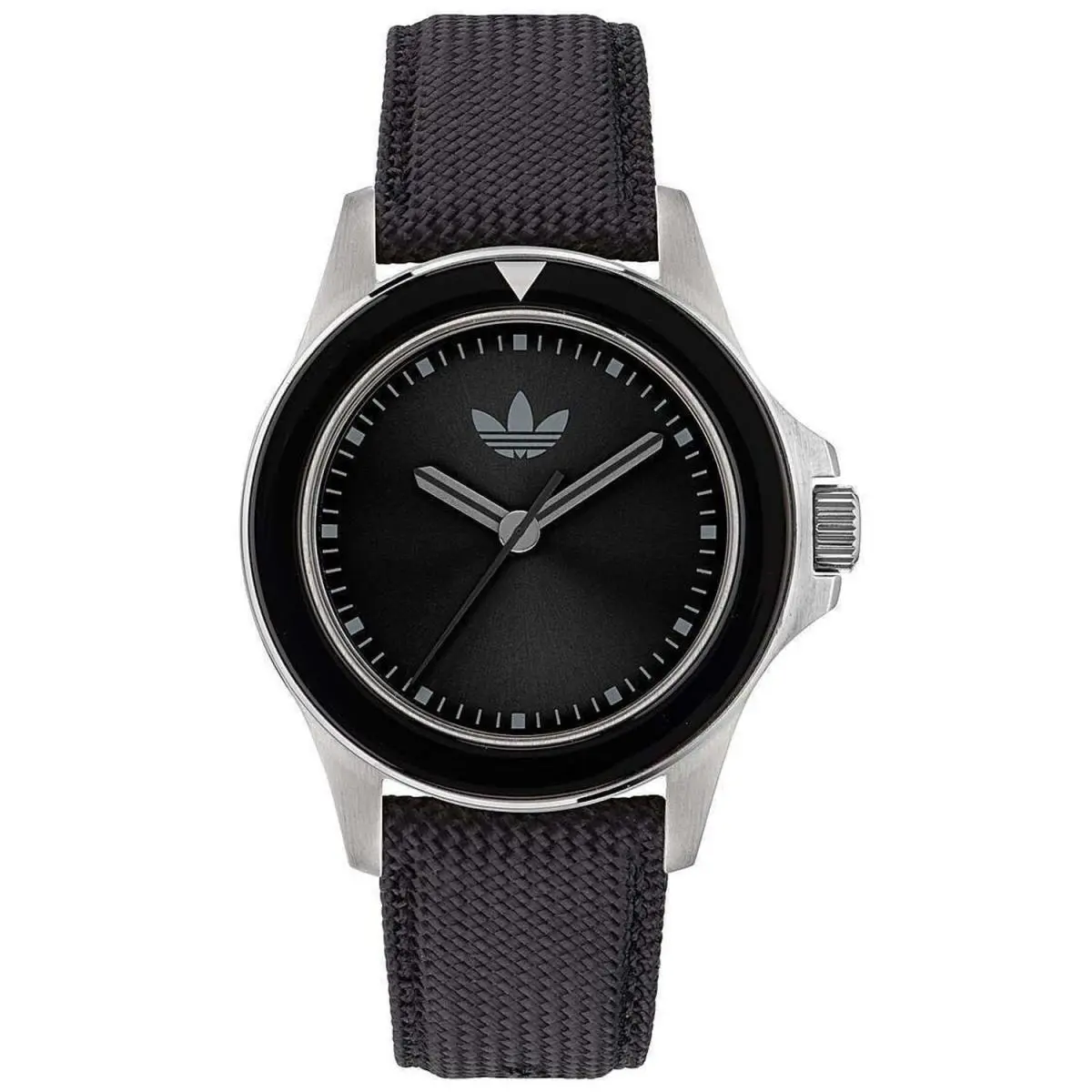 Adidas Men`s Originals Expression One Black Dial Watch - AOFH23016