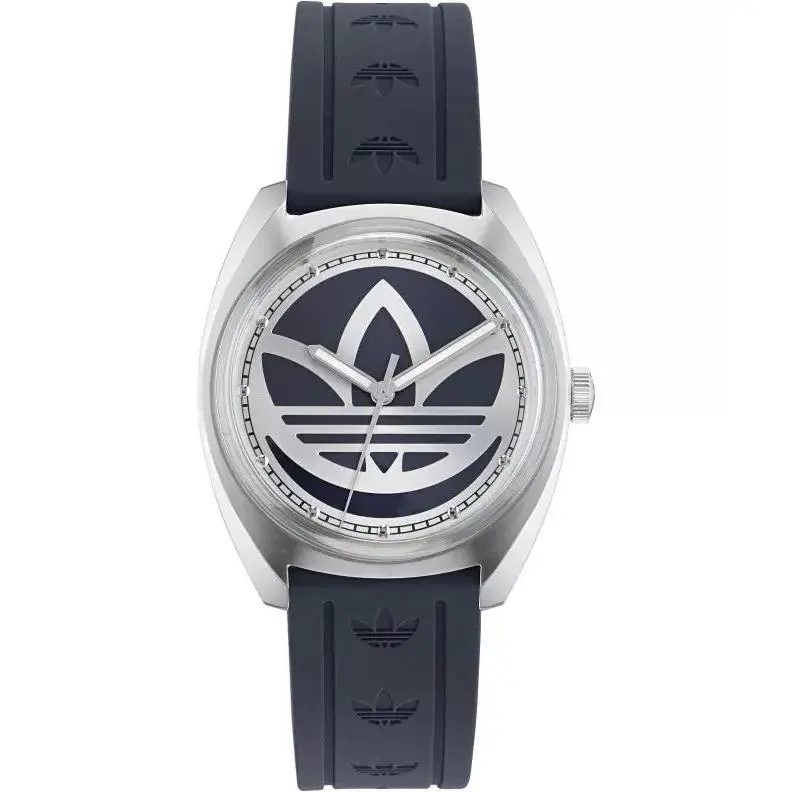 Adidas Unisex Originals Edition One Quartz Watch - AOFH23014 - Dial: Blue, Band: Blue