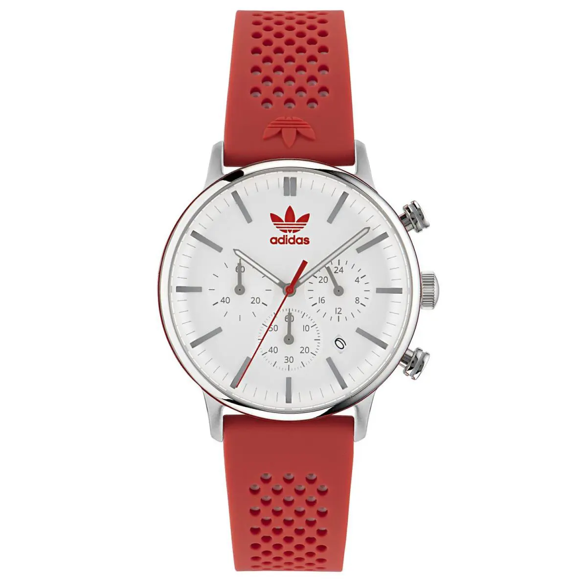 Adidas Men`s Originals Style Code One Chrono White Dial Watch - AOSY23019