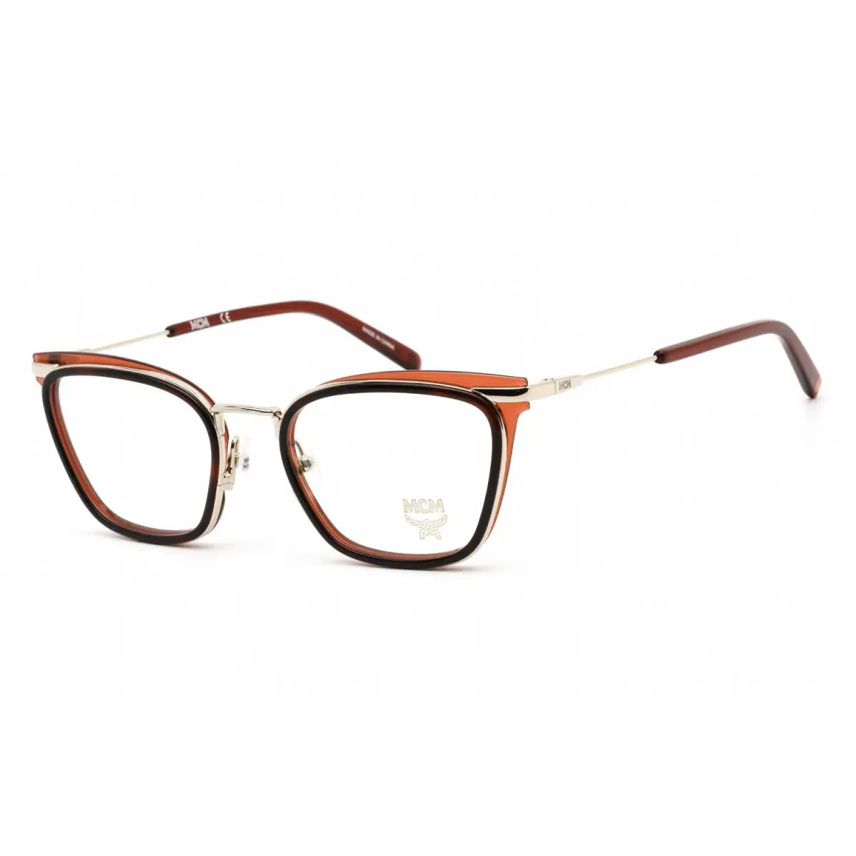 Mcm 2146 220 Eyeglasses Havana Burgundy Frame 52mm by MCM