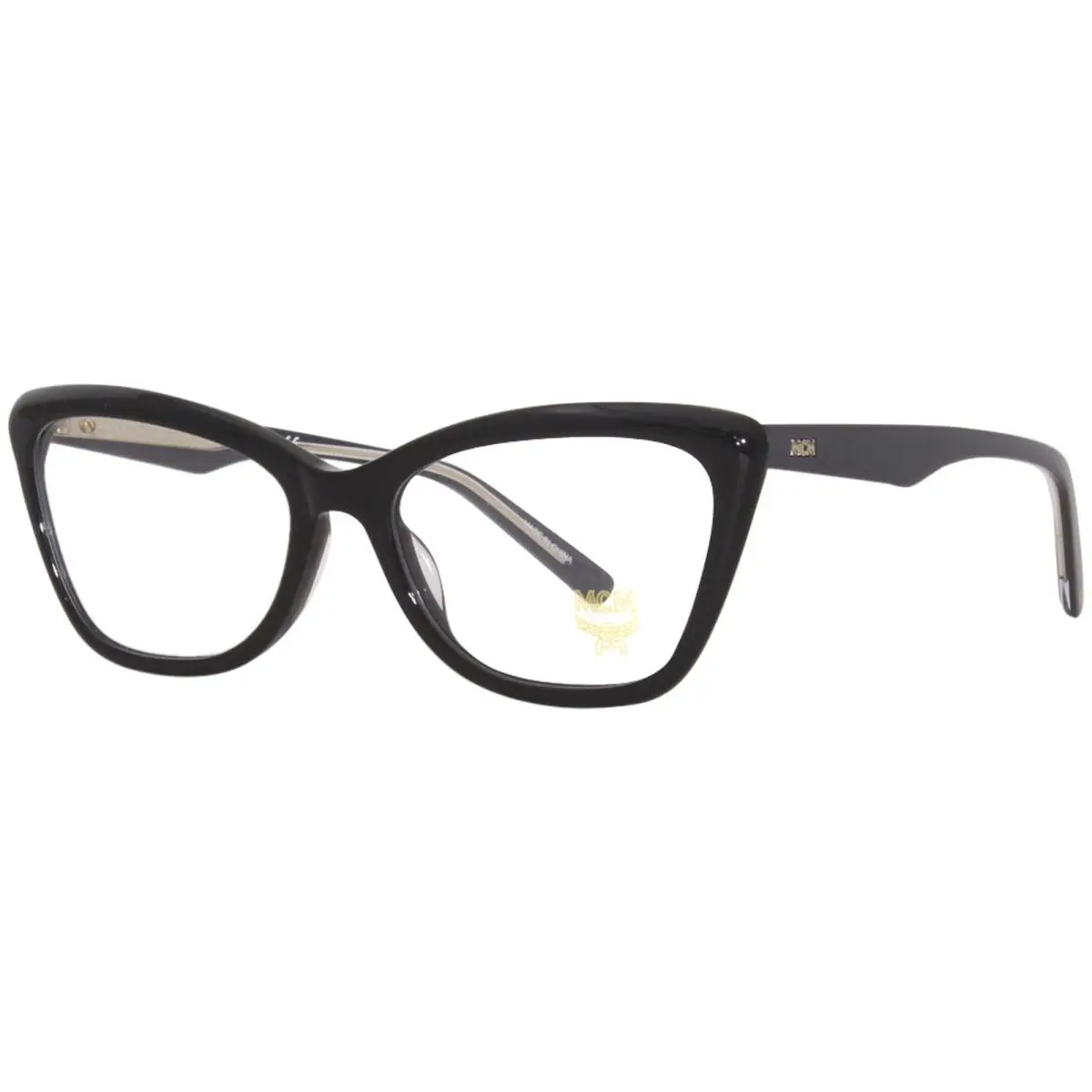 Mcm 2708 001 Eyeglasses Frame Women`s Black Full Rim Cat Eye Shape 54mm by MCM