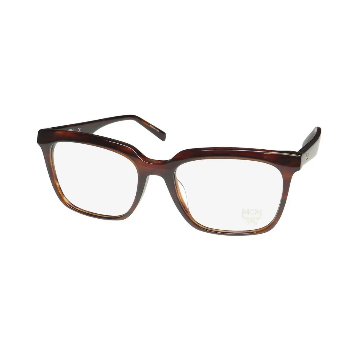 Mcm 2714 Glasses 53-17-145 281 Square Brown Full-rim Plastic Womens