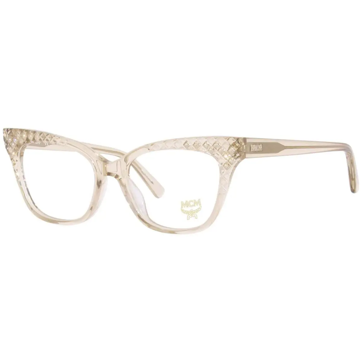 Mcm 2720R 237 Crystal Champagne Eyeglasses 52mm with Mcm Case by MCM