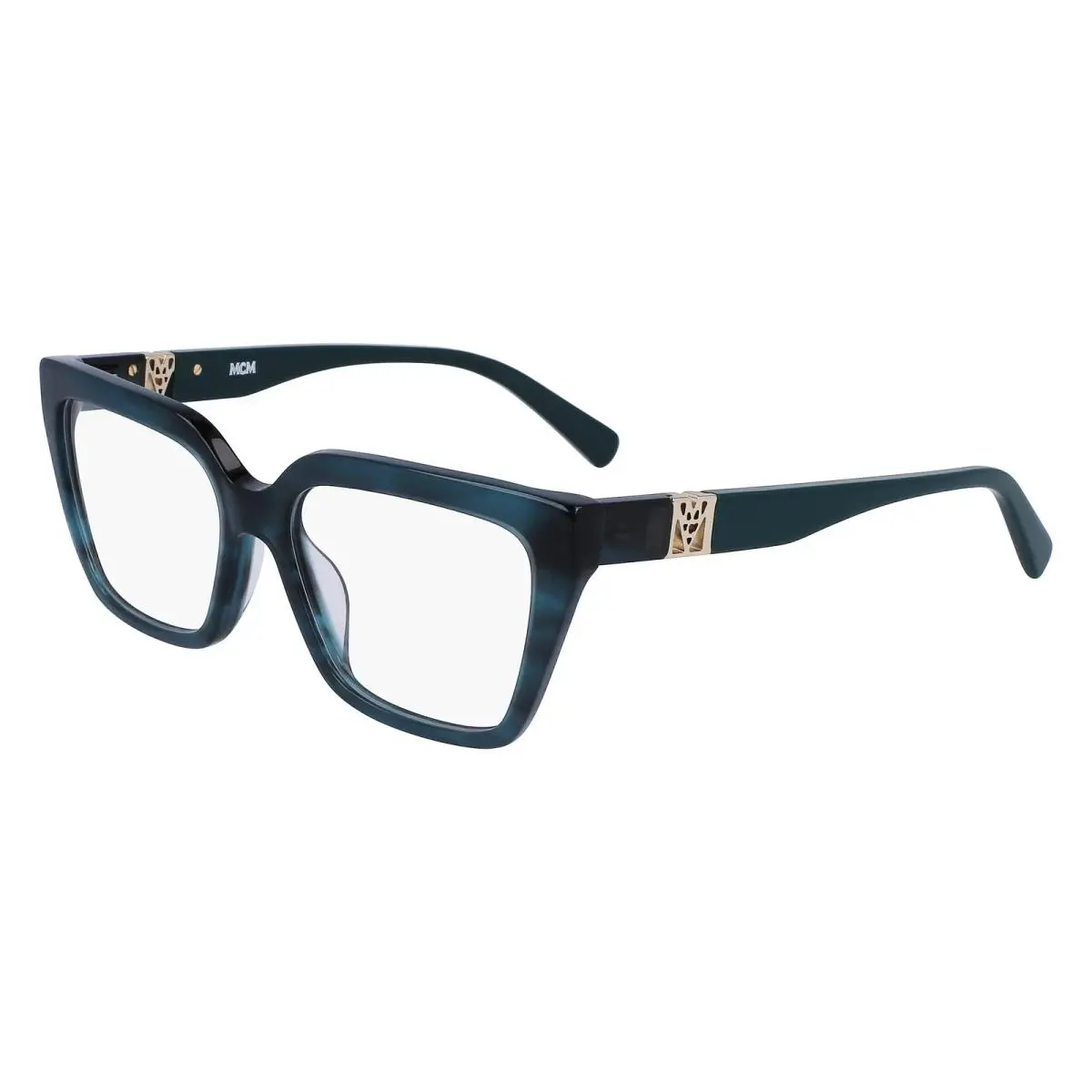 Mcm 2729 407 Blue Horn Eyeglasses 53/16/140 by MCM