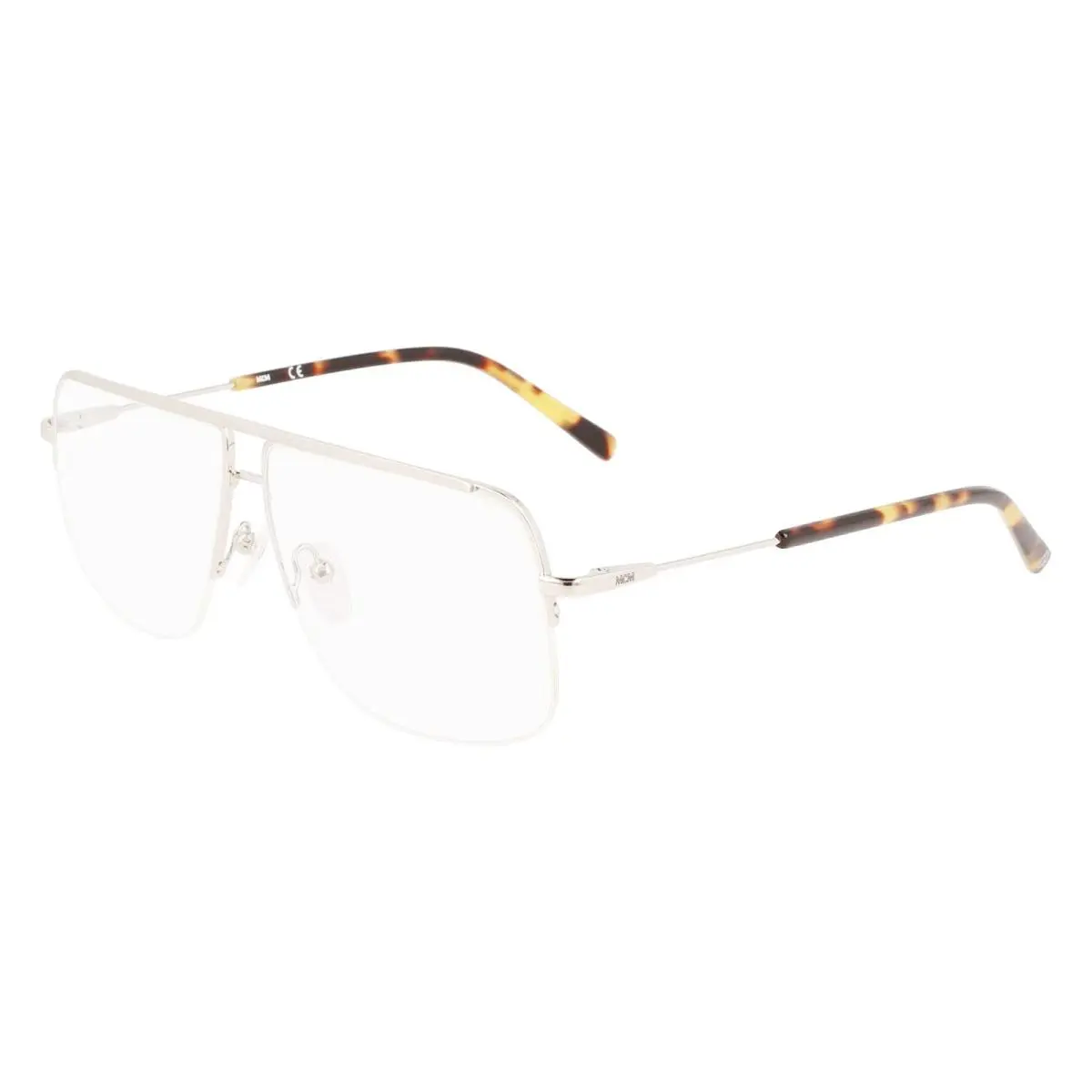 Mcm 2158 041 Shiny Silver Eyeglasses 59/11/145 by MCM