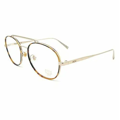 Mcm 2120 741 Shiny Gold Havana Eyeglasses 51mm with Case by MCM