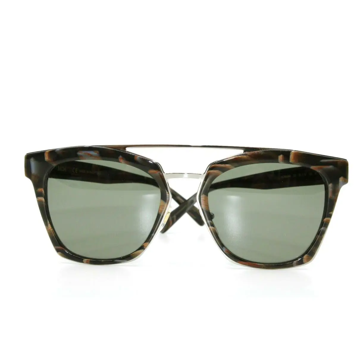 Mcm MCM649S 320 Striped Khaki Sunglasses 55