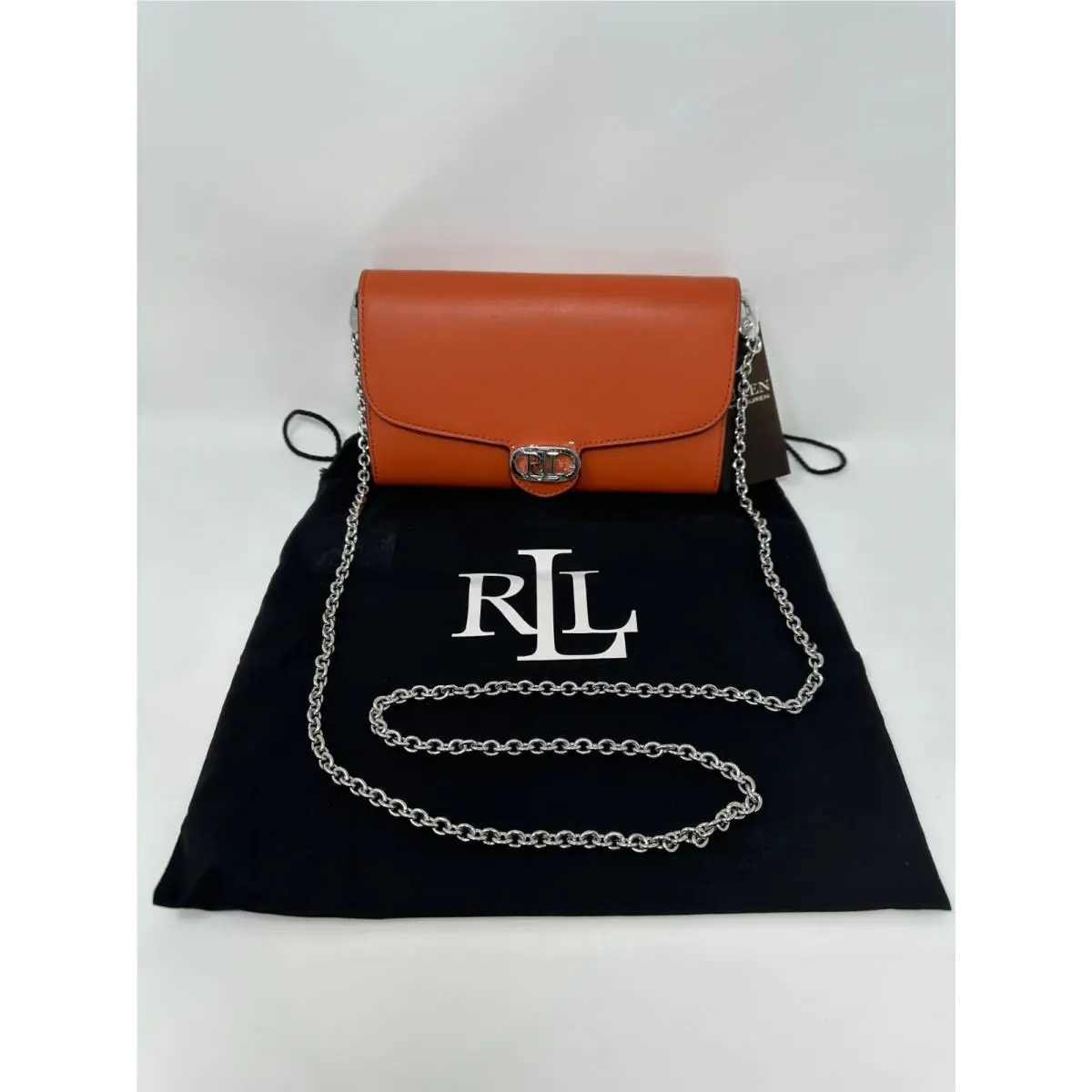 Lauren Ralph Lauren Leather Medium Adair Wallet Crossbody A2 A252T