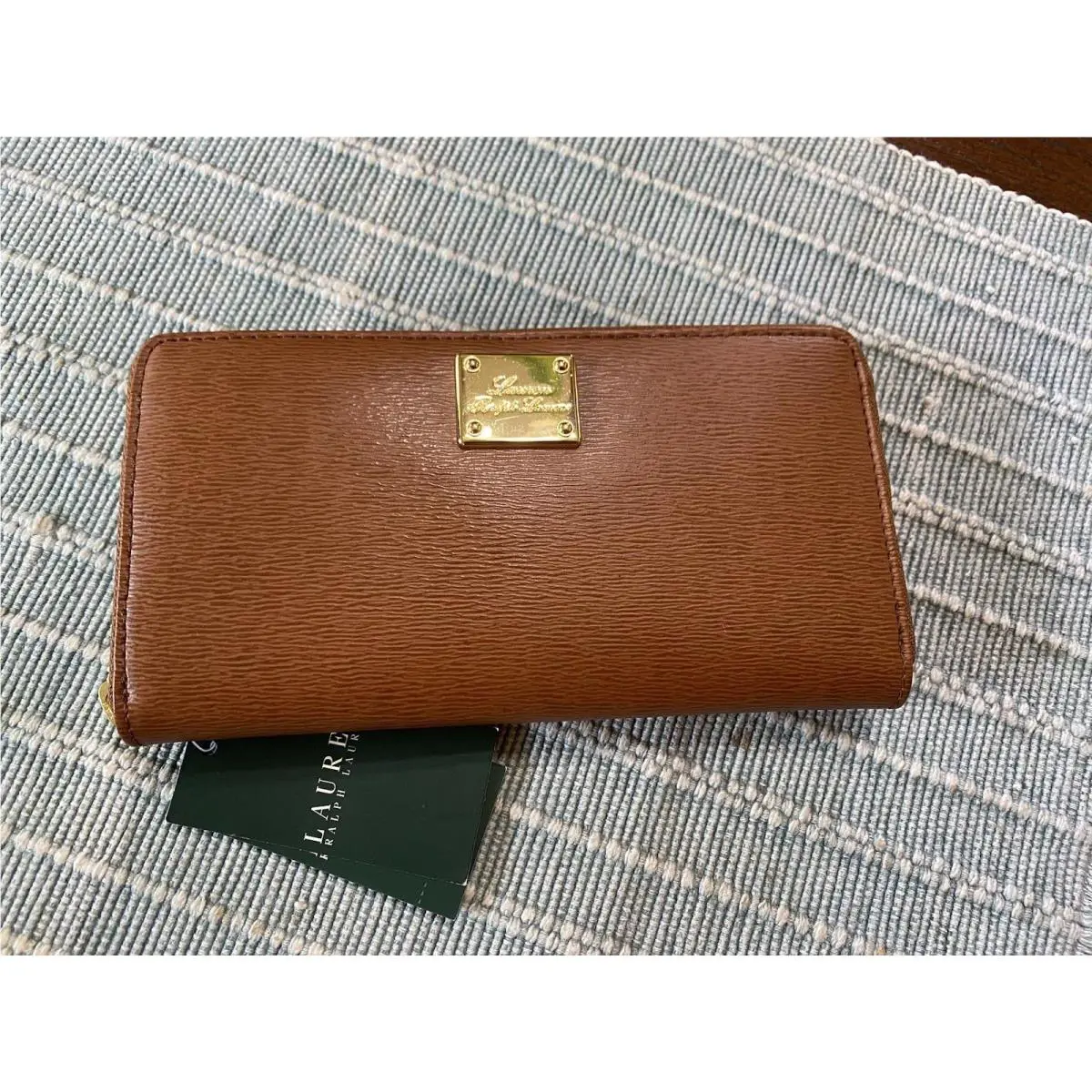 Ralph Lauren Tan Sloan Street ZA Wallet 432198596CDE