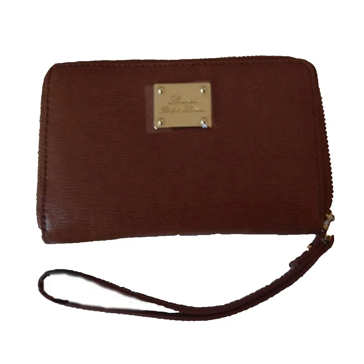 Lauren Ralph Lauren Woman`s Leather Zip-around Tech Wristlet/wallet