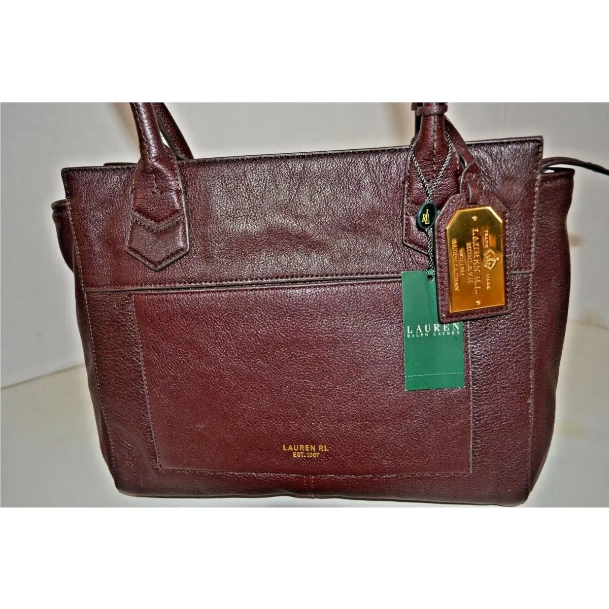 Ralph Lauren Larson Shopper Handbag Bag Purse Sac Bolsa Сумка