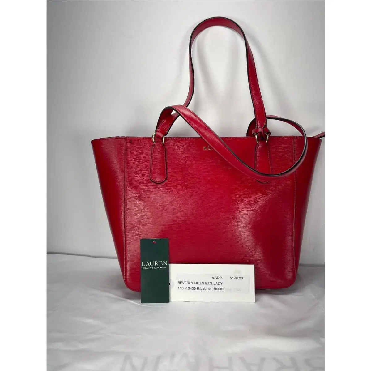 Ralph Lauren Usa Now 164.00 Very Nice Bag DO Not Cry Later