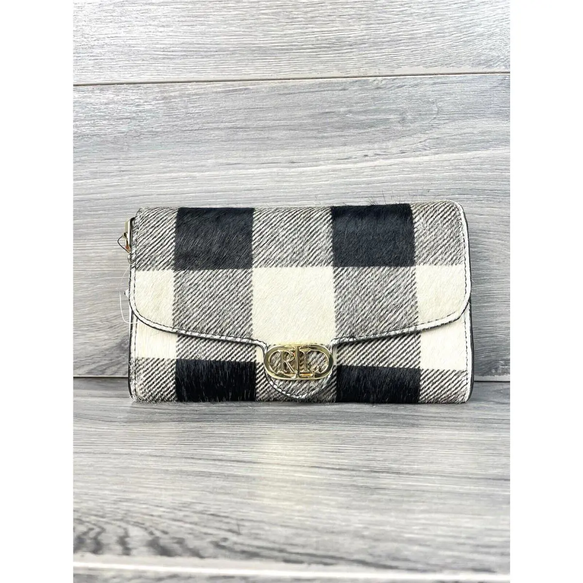 Ralph Lauren-print Haircalf Medium Adair Crossbody Bag