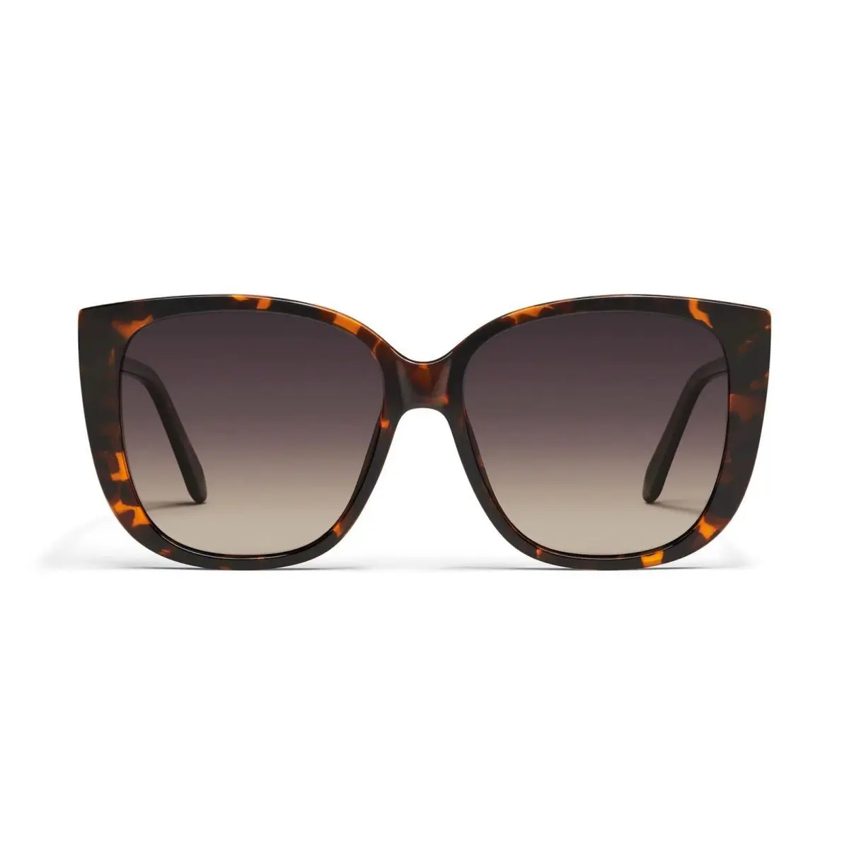 Quay Women`s Ever After RX QT-000579 Tortoise / Smoke Taupe Gradient Sunglasses by QUAY