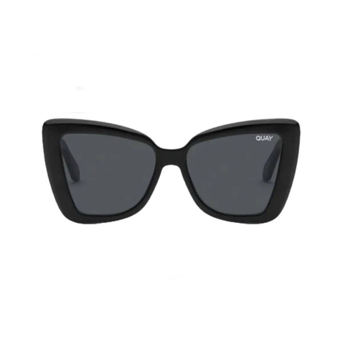 Quay Women`s Chain Reaction RX QT-001076 Black / Smoke Tinted Sunglasses by QUAY