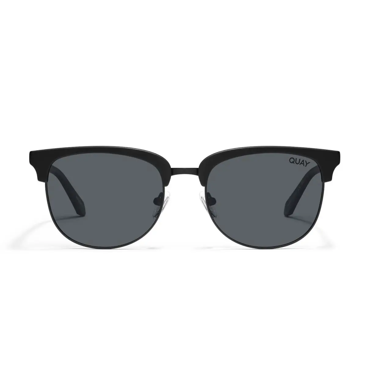 Quay Unisex Evasive RX QT-000486 Black / Smoke Polarized Sunglasses