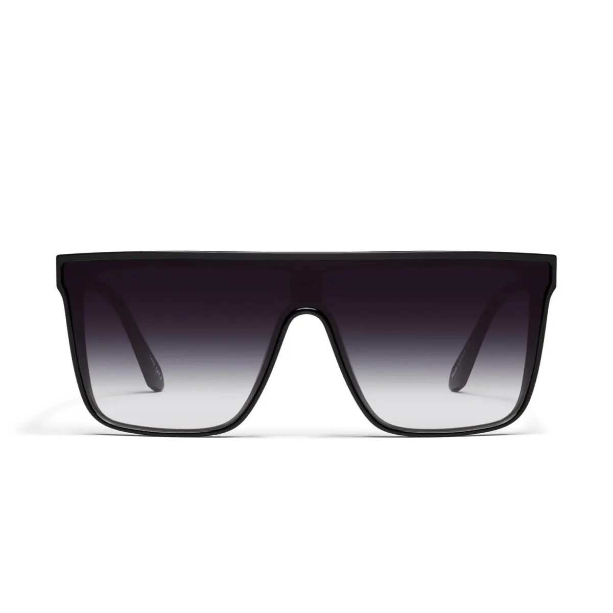 Quay Australia Nightfall Shield Sunglasses Black Dusky Poppy