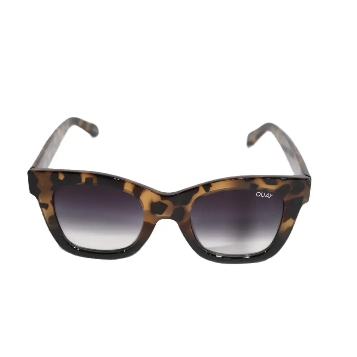 Quay After Hours Tortoise Black Fade Lens Logo Warehouse Find by QUAY