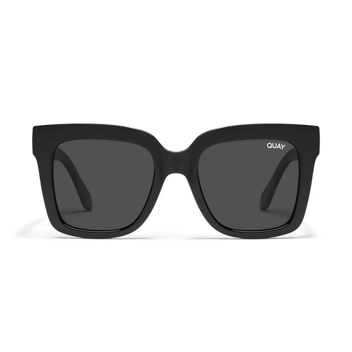 Quay Women`s Icy RX QT-000602 Matte Black / Smoke Tinted Sunglasses by QUAY