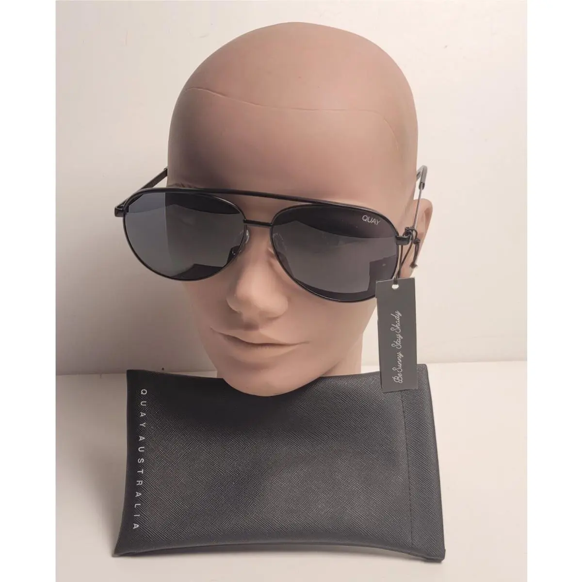 Quay Australia Vivienne 126 Oversized Aviator Sunglasses 67/15/135