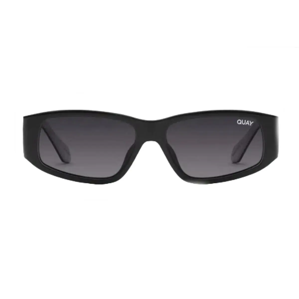 Quay Unisex No Envy RX QT-001106 Black White / Smoke Tinted Sunglasses by QUAY