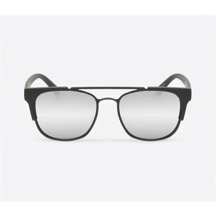 Quay High and Dry Black/silver Mirror Sunglasses
