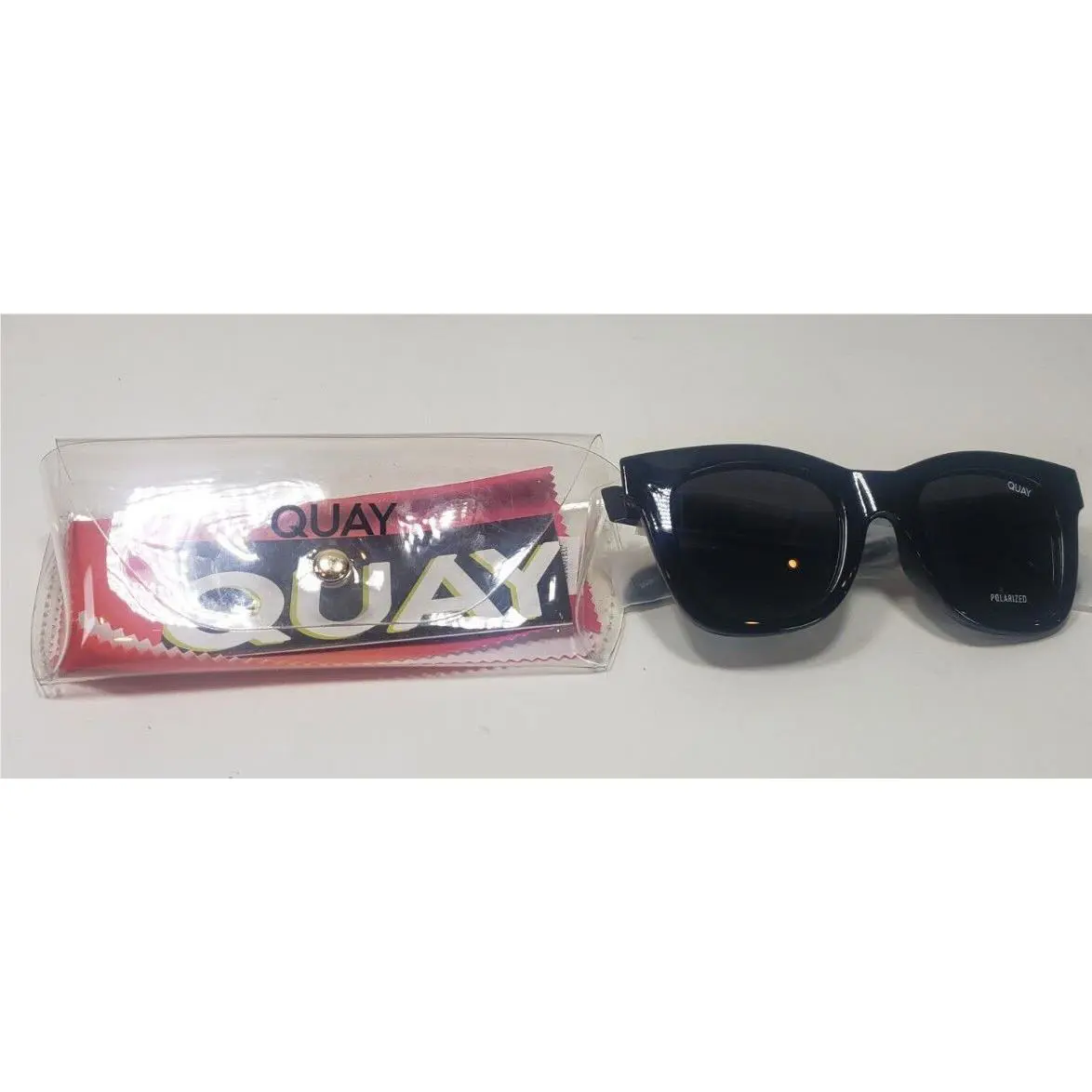 Quay Australia Black Cat Eye Sunglasses