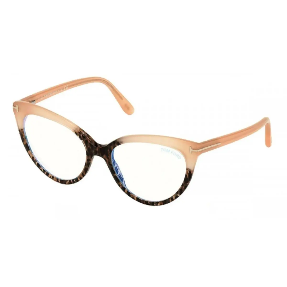 Tom Ford FT5674-B 055 Shiny Coral/havana 54MM Eyeglasses 54-17-140