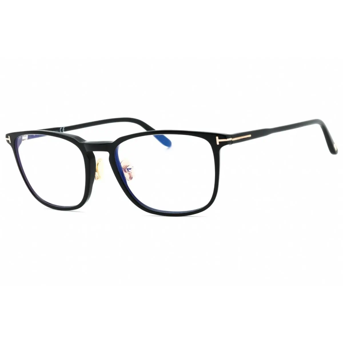 Tom Ford FT5699-B 001 Eyeglasses Shiny Black Clear Frame 55mm