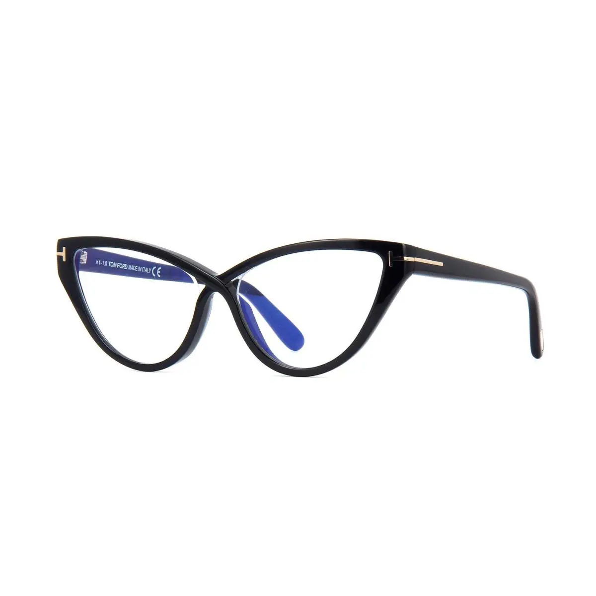 FT 5729-B Blue Block Black 001 Eyeglasses by Tom Ford