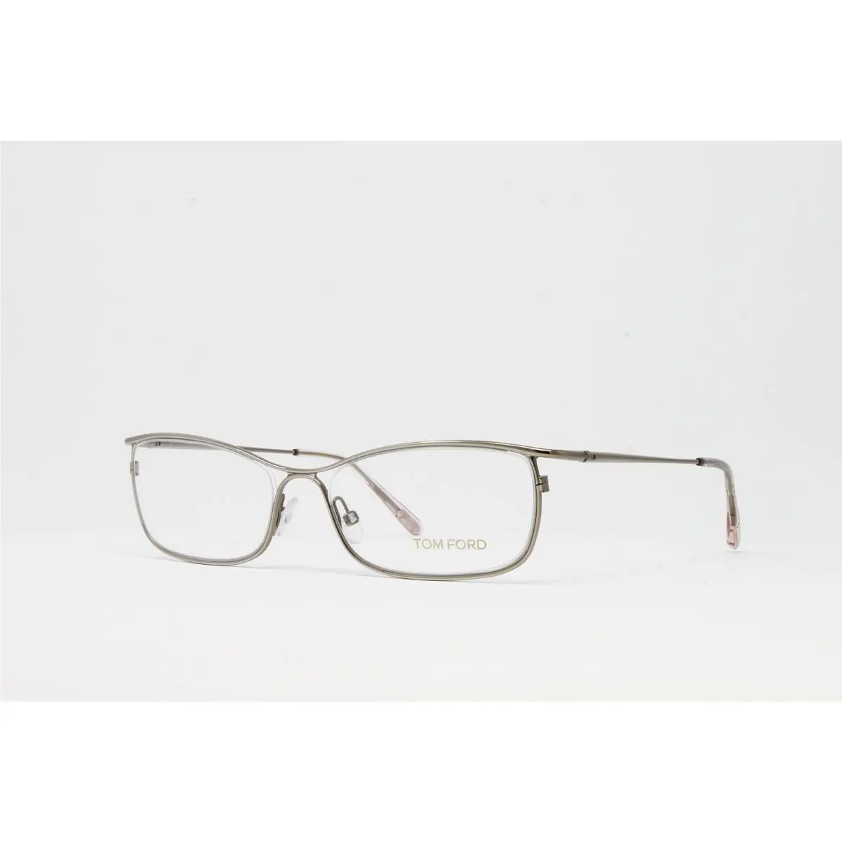 Tom Ford Eyeglasses Women`s Frames FT5215V-016 Silver 54mm with Hard Case