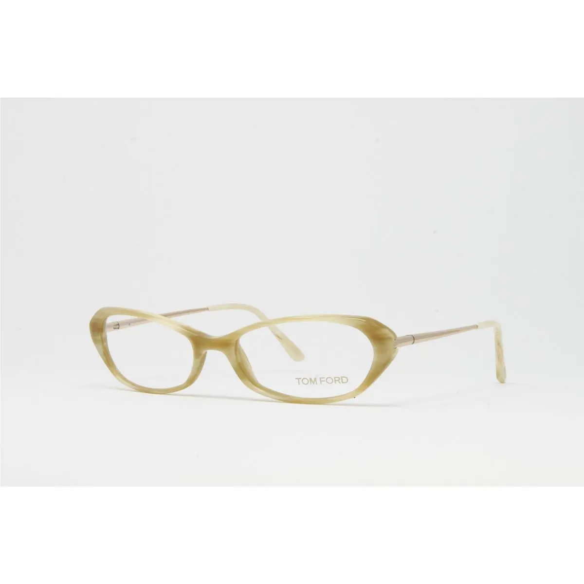 Tom Ford Women`s Eyeglasses FT5134V 025 Beige Horn 52mm