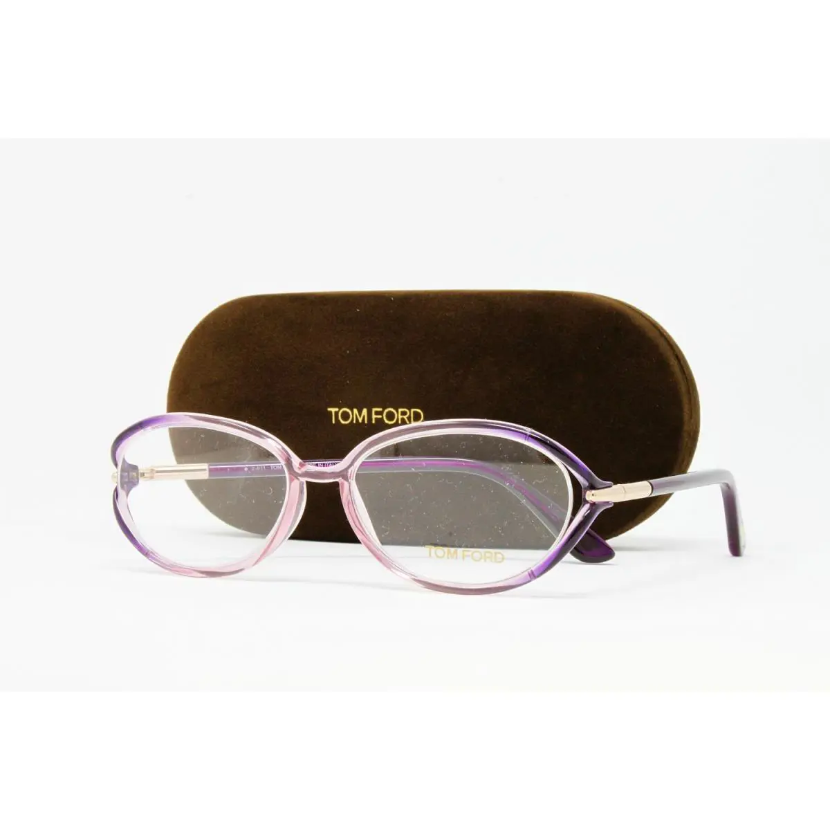 Tom Ford Optical FT5212V Color 074 Purple Gradient 55mm