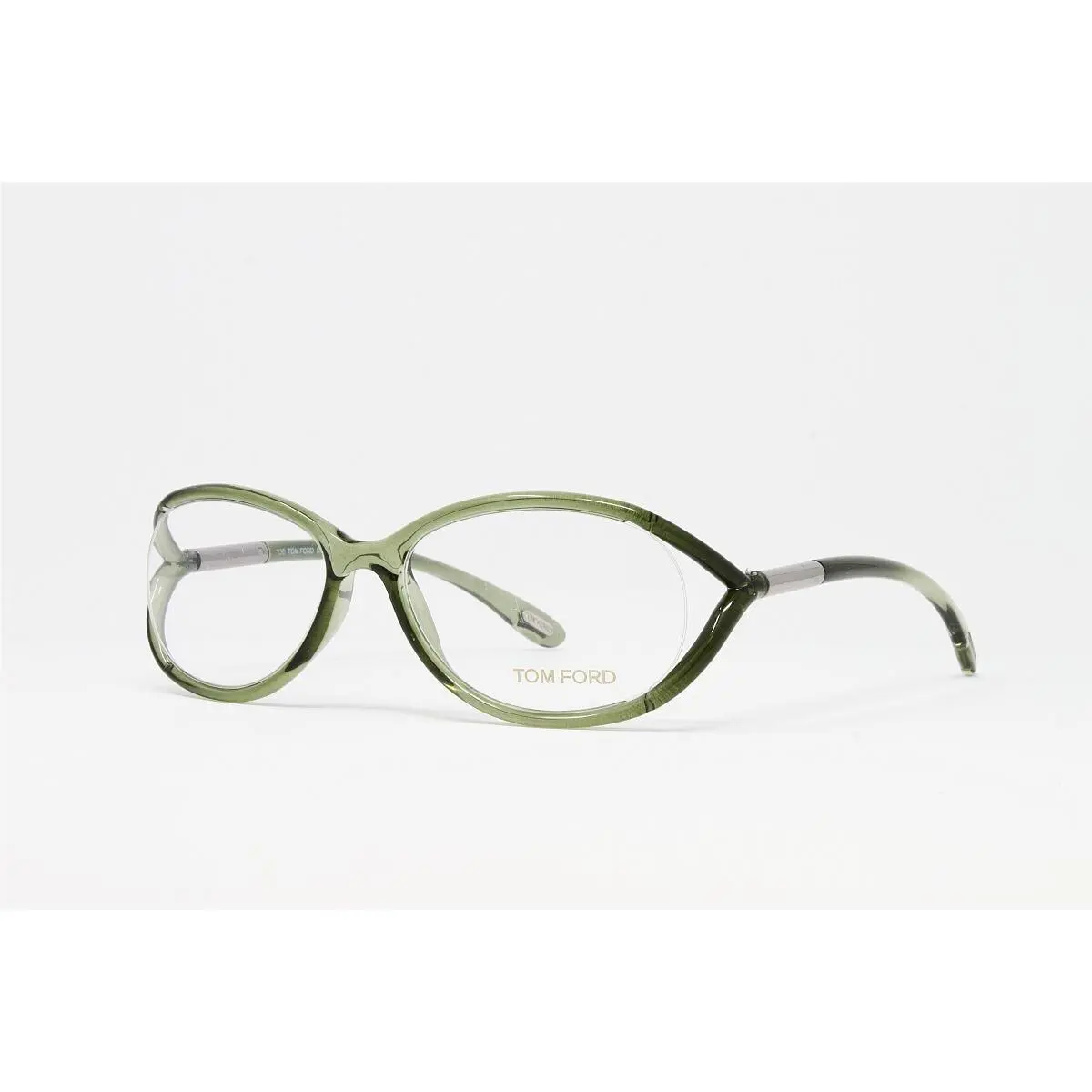 Tom Ford Women`s Eyeglasses Frames FT5044V-437 Olive 54mm with Hard Case
