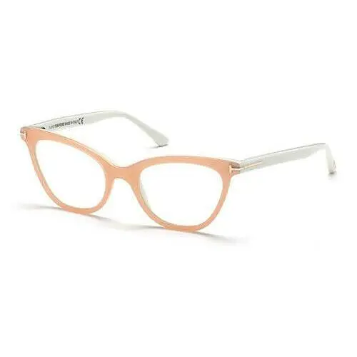 TF5271 072 Pink White Cat Eye Frames by Tom Ford