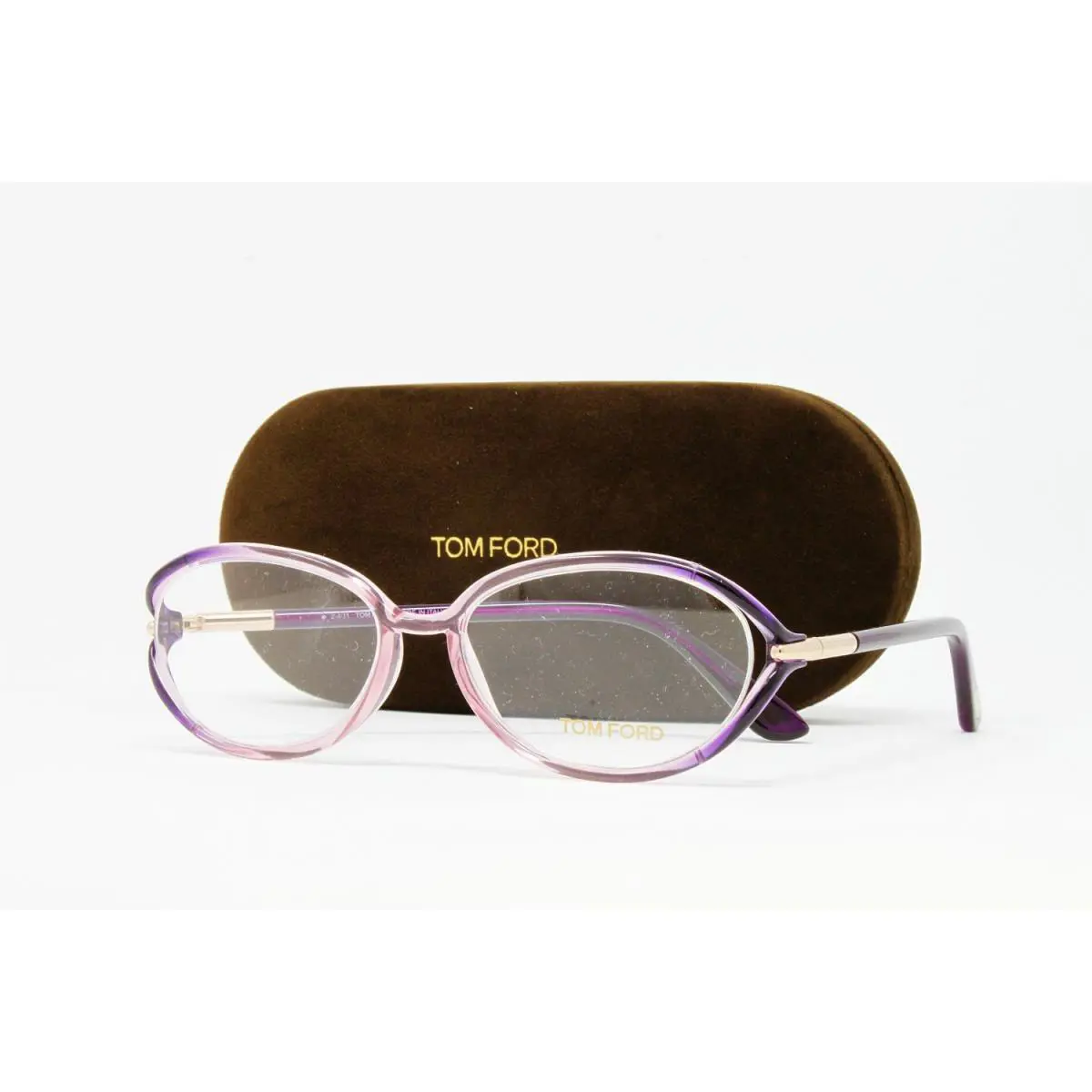 Tom Ford Optical FT5212V Color 074 Purple Gradient 53mm