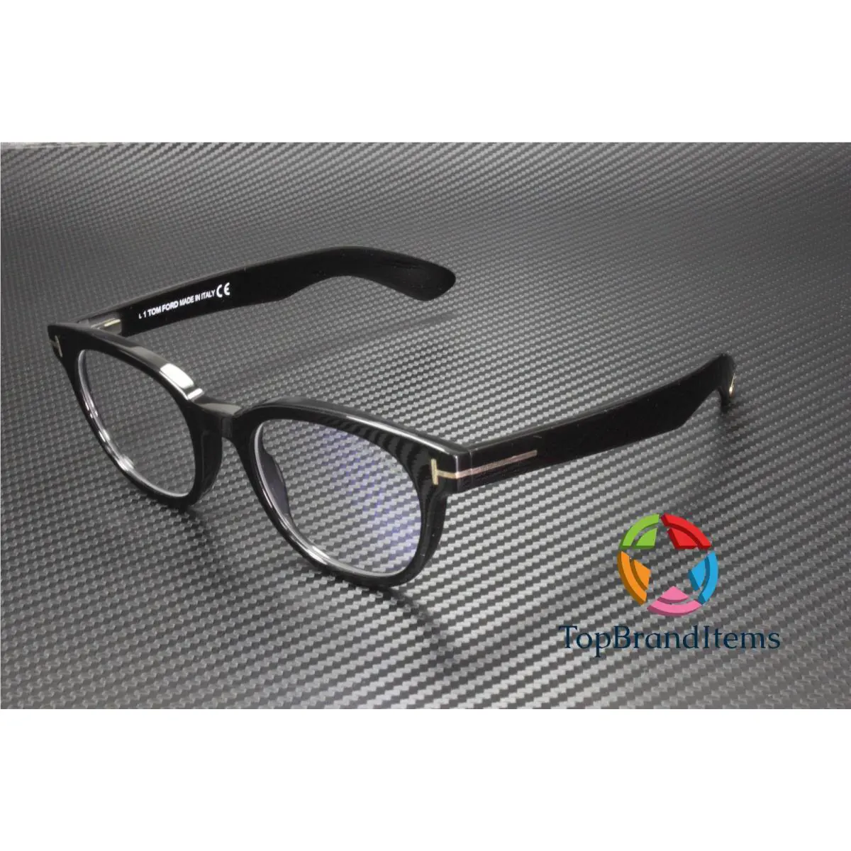 Tom Ford FT5807-B 001 Eyeglasses Black Frame 50mm