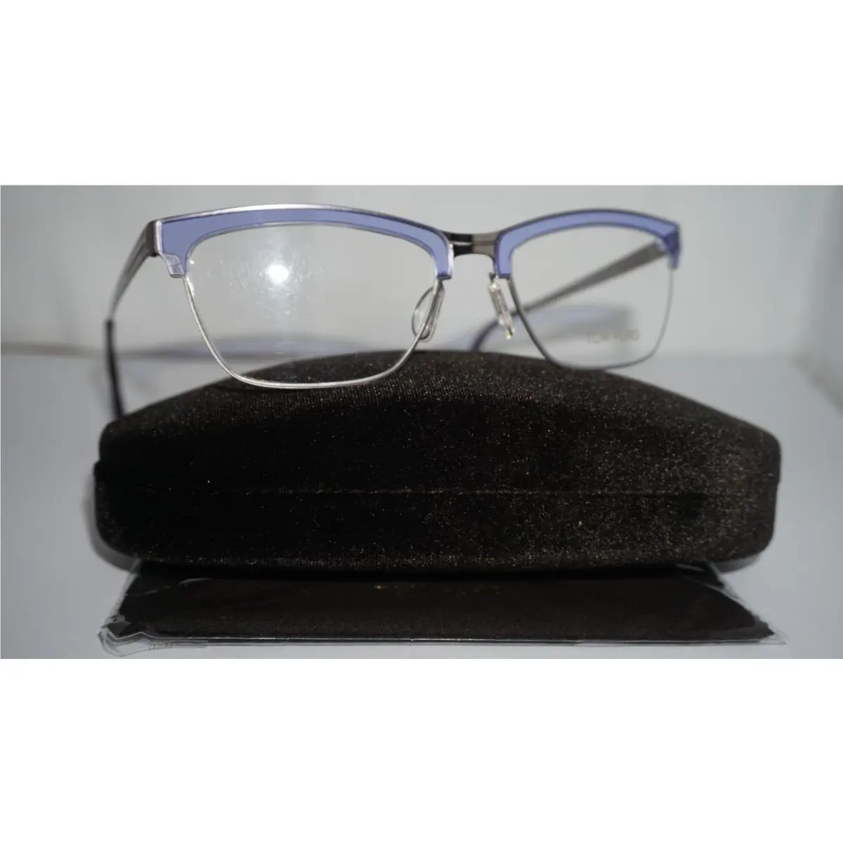 Tom Ford Frame Eyeglasses Blue Silver FT5392/V 080 54 18 135