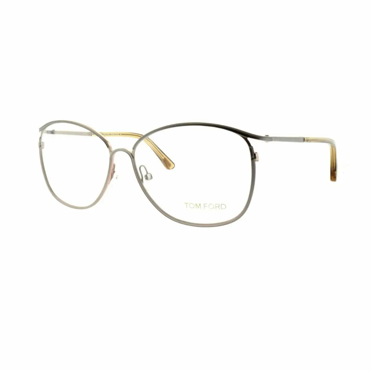 TF5192 034 Grey Oval Full Rim Women Optical Frames Eyeglasses by Tom Ford