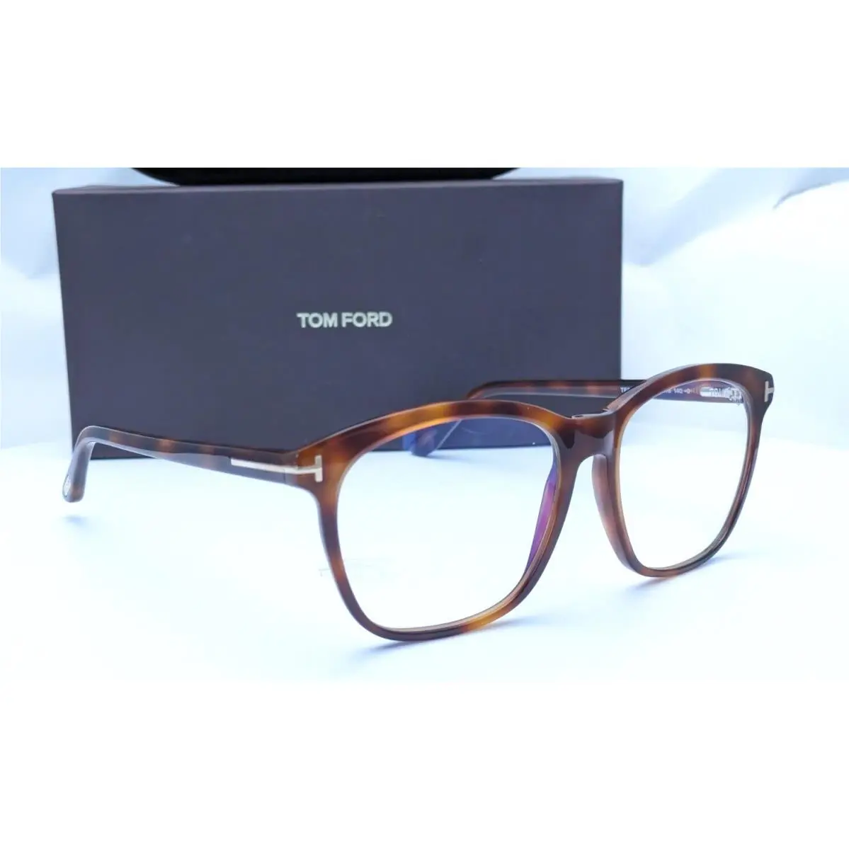 Tom Ford TF5481-B 053 Tortoise Rectangle Womens Eyeglasses 54mm