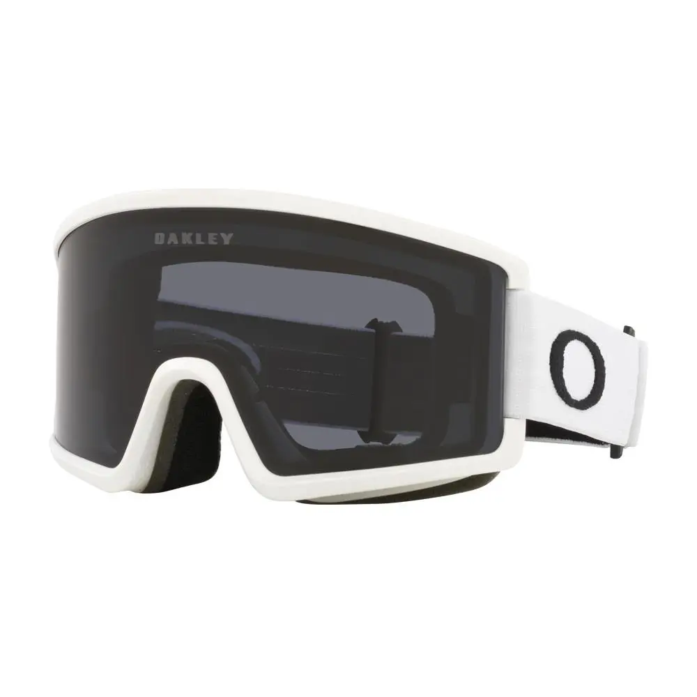 Target Line L Goggles -new- Cylindrical  Hdo Lens-  Mat White / Dark Grey 14% by Oakley