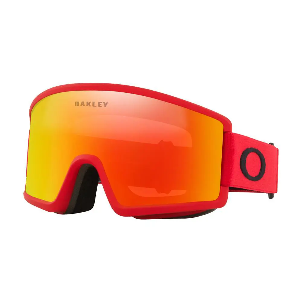 Target Line L Goggles -new- Cylindrical  Hdo Lens-  Redline / Fire Iridium 12% Cat 3 by Oakley