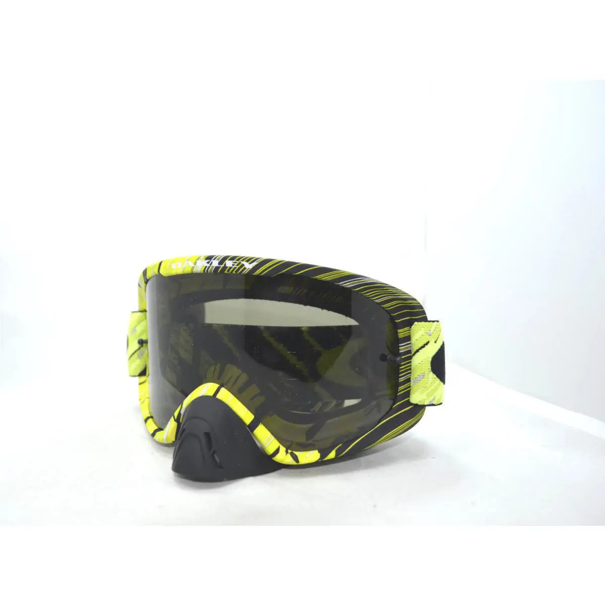 Oakley 02 MX OF Terror Green Yel W/dk Grey Glasses / Mask