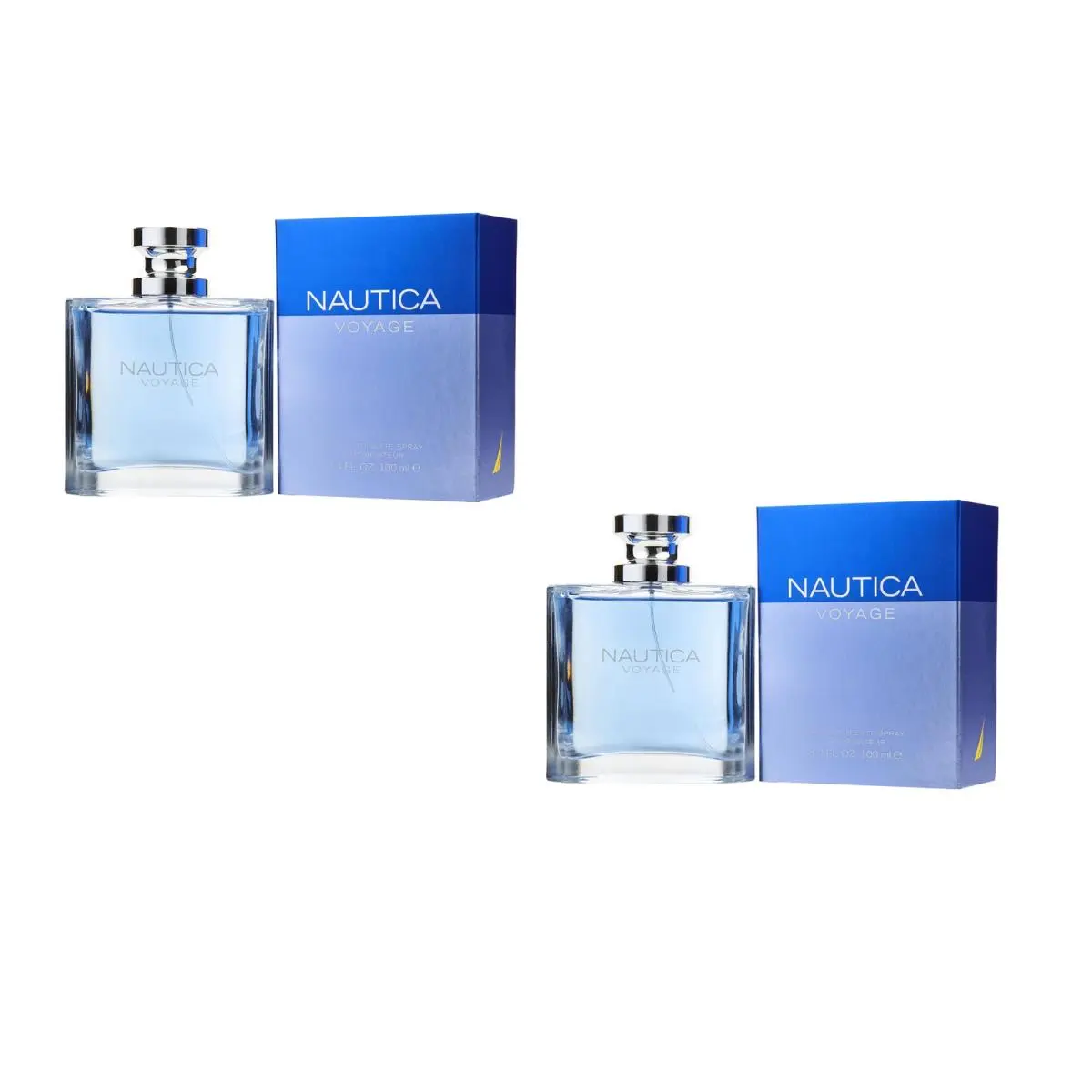 Voyage Edt Spray 3.4 Oz For Men  Voyage 2 Pack by Nautica