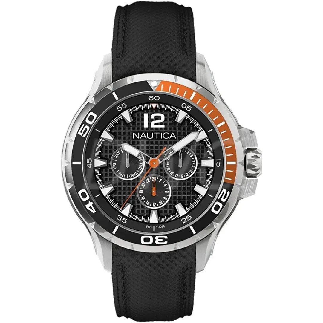 Nautica Men`s N17612G Nst 02 Classic Analog Watch