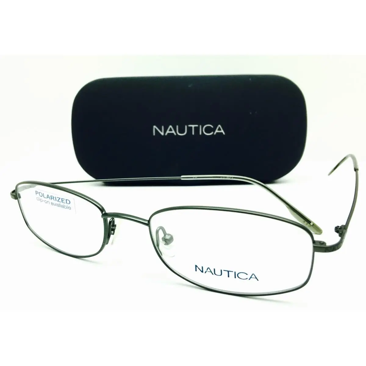 Nautica Eyeglasses 7101 032 Satin Natural 50•18•135 with Case