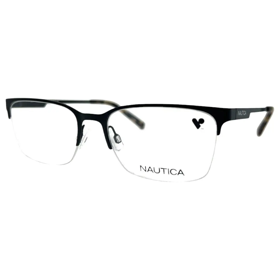 Nautica - N7327 005 56/18/145 - Matte Black - Men Eyeglasses Frame